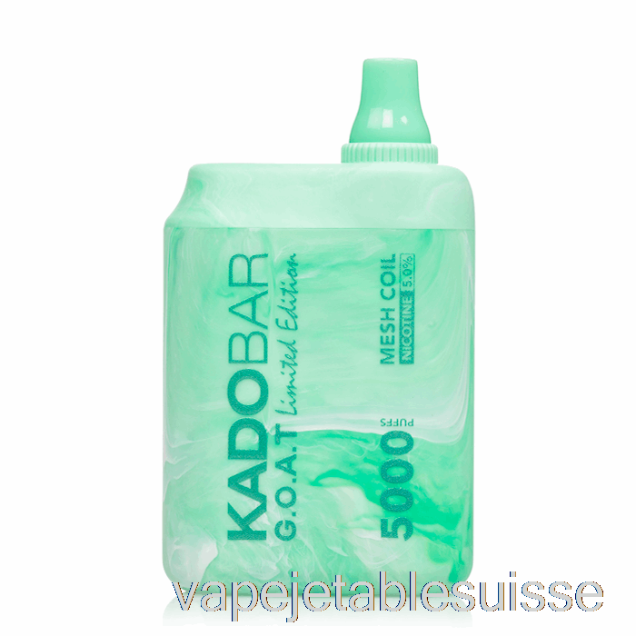 Vape Suisse Kado Bar Br5000 Jetable La Vraie Menthe Miami
